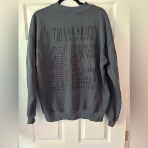 Taylor Swift Eras Tour Blue Crewneck XS